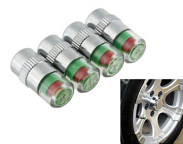 
  
Tire Wheel Pressure Indicator Valve Stem Caps 

